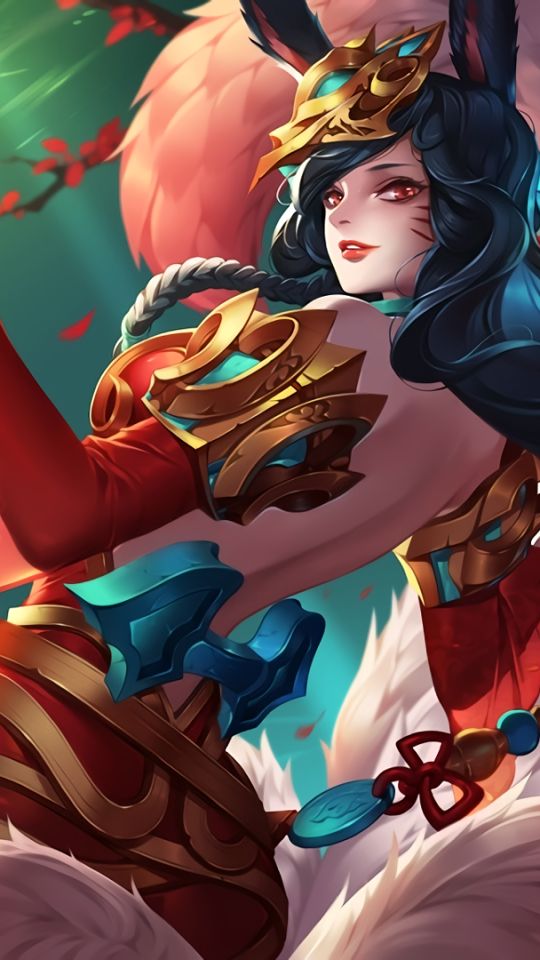 Handy-Wallpaper League Of Legends, Computerspiele, Ahri (Liga Der Legenden) kostenlos herunterladen.