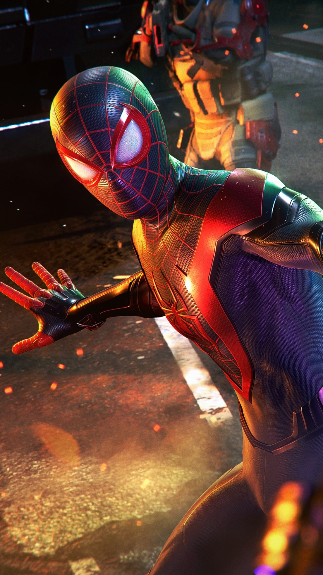 1384310 Salvapantallas y fondos de pantalla Spider Man De Marvel: Miles Morales en tu teléfono. Descarga imágenes de  gratis