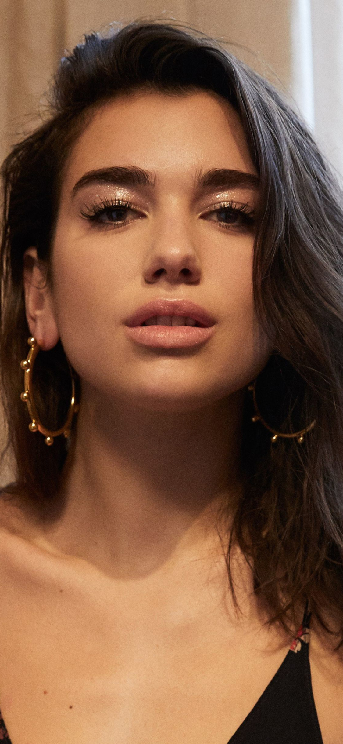 Download mobile wallpaper Music, Singer, English, Black Hair, Dua Lipa for free.