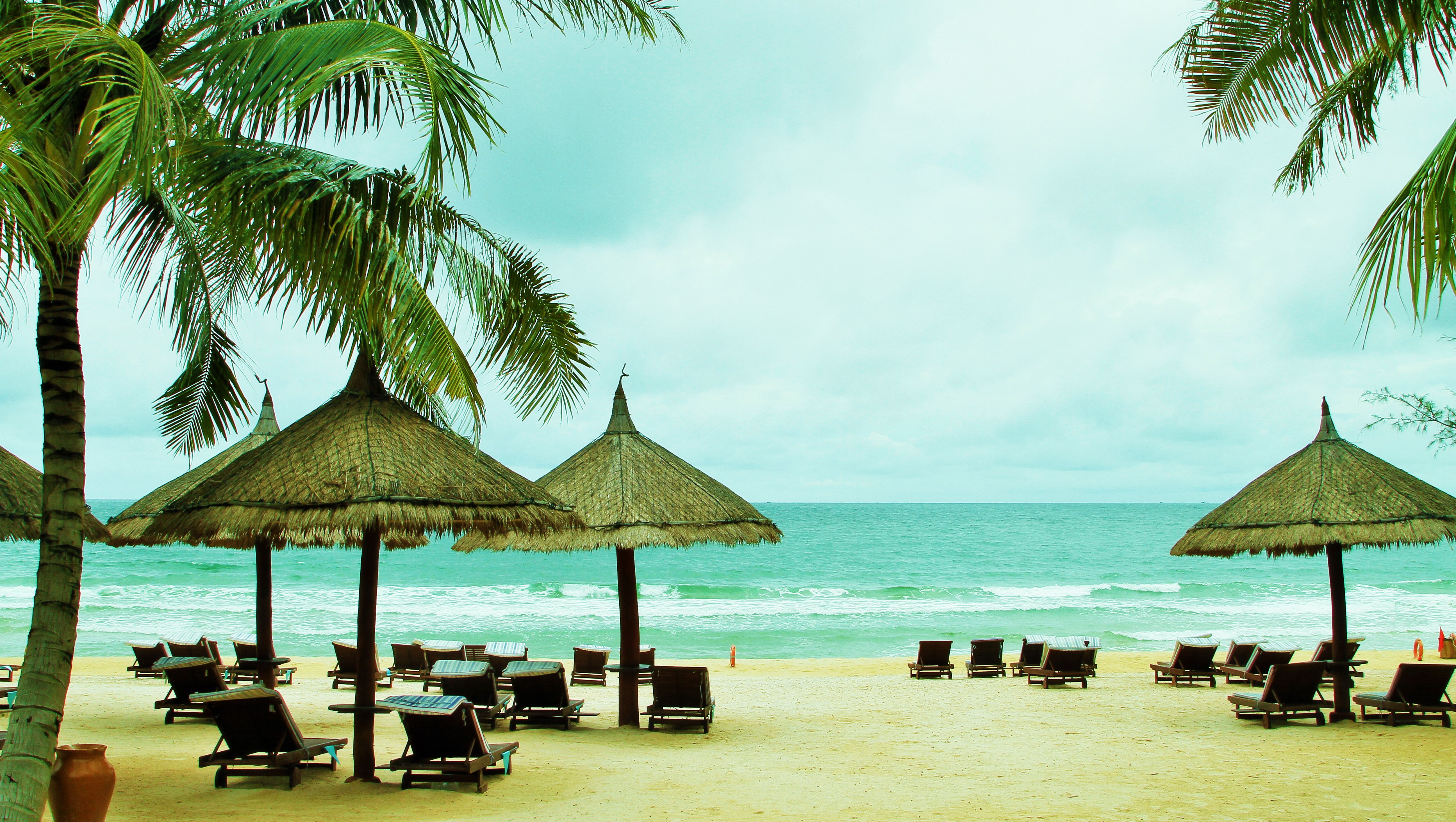Download mobile wallpaper Beach, Chair, Holiday, Tropical, Photography for free.
