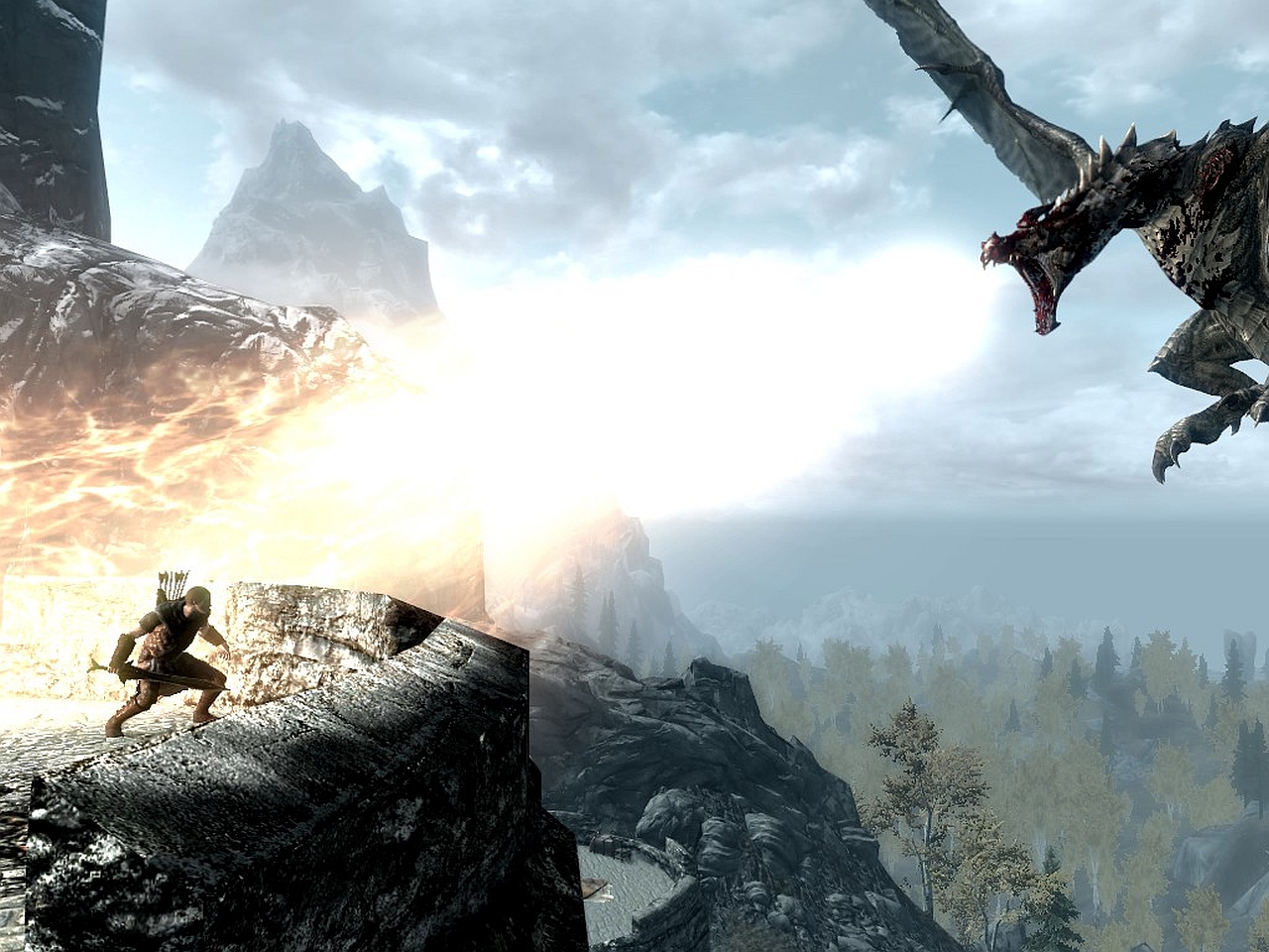 Baixar papel de parede para celular de Videogame, The Elder Scrolls V: Skyrim gratuito.