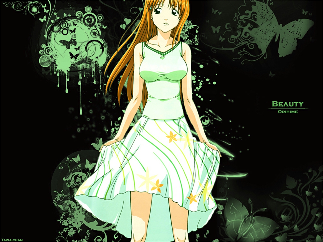 Laden Sie das Bleach, Animes, Orihime Inoue-Bild kostenlos auf Ihren PC-Desktop herunter