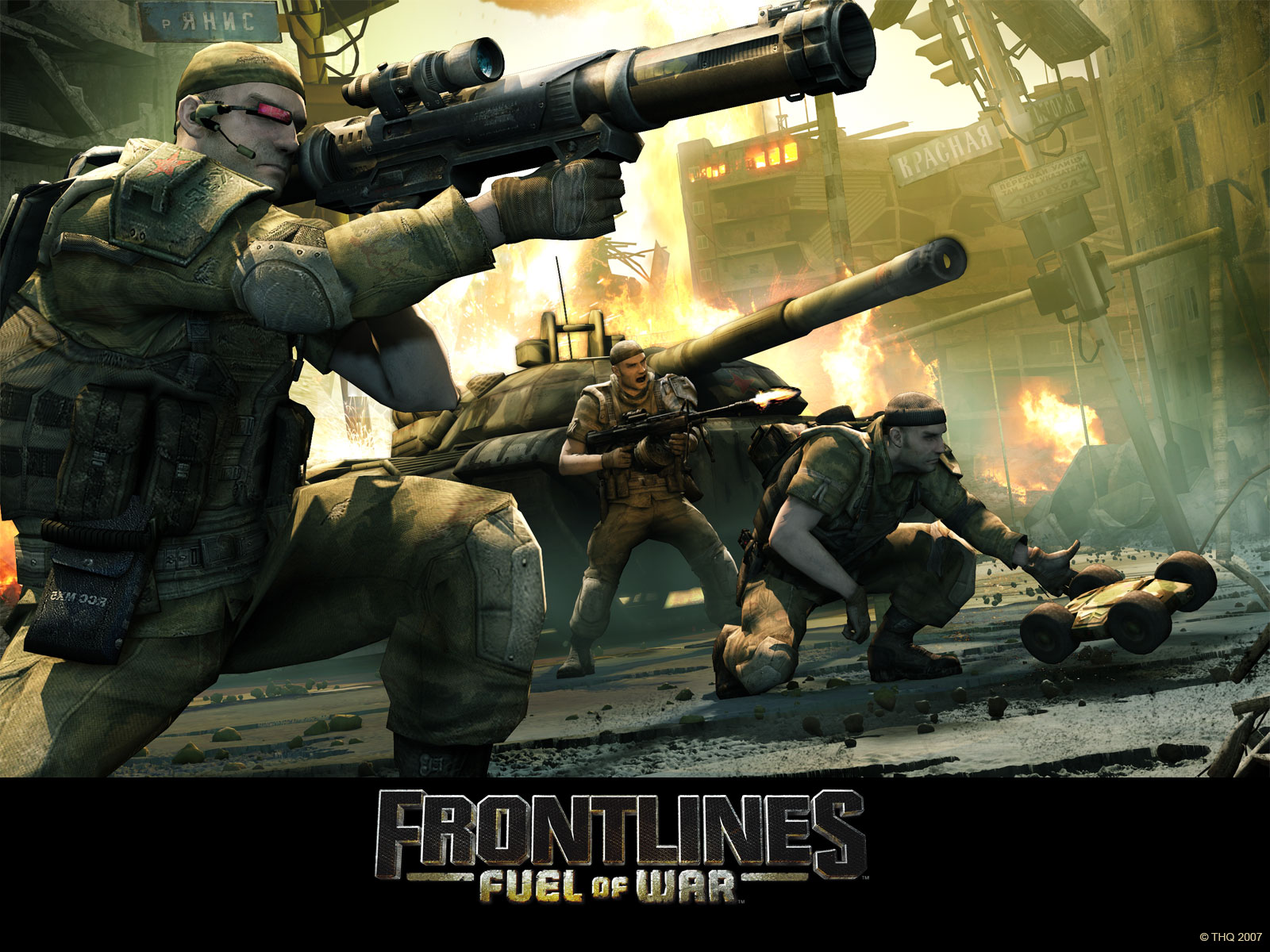 Laden Sie Frontlines: Fuel Of War HD-Desktop-Hintergründe herunter