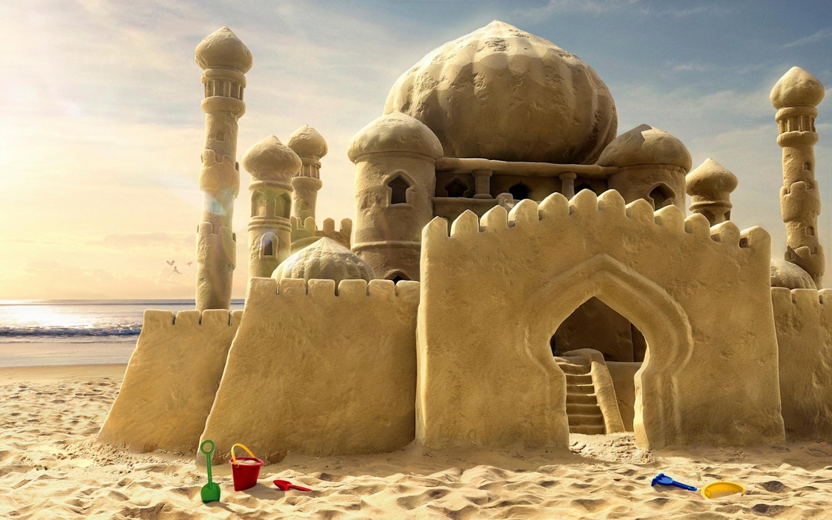 Laden Sie das Architektur, Sand, Landschaft, Häuser, Kunst-Bild kostenlos auf Ihren PC-Desktop herunter