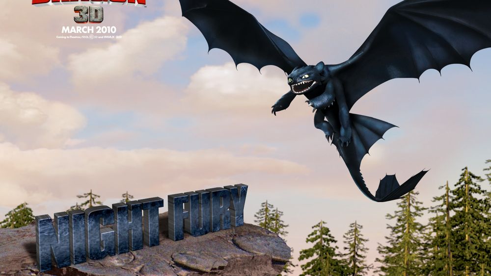 Papel de parede HD para desktop: Dragão, Filme, Banguela (Como Treinar ...