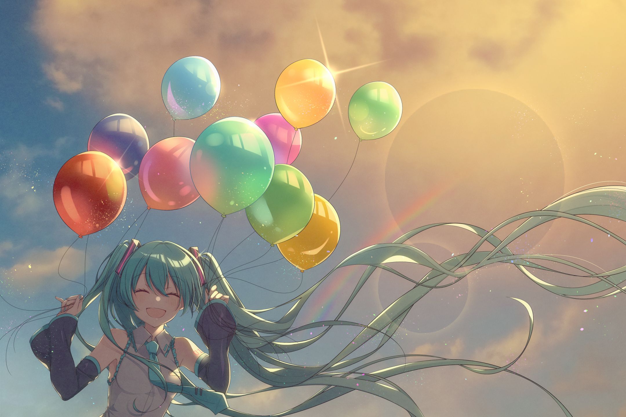 Free download wallpaper Anime, Vocaloid, Hatsune Miku on your PC desktop