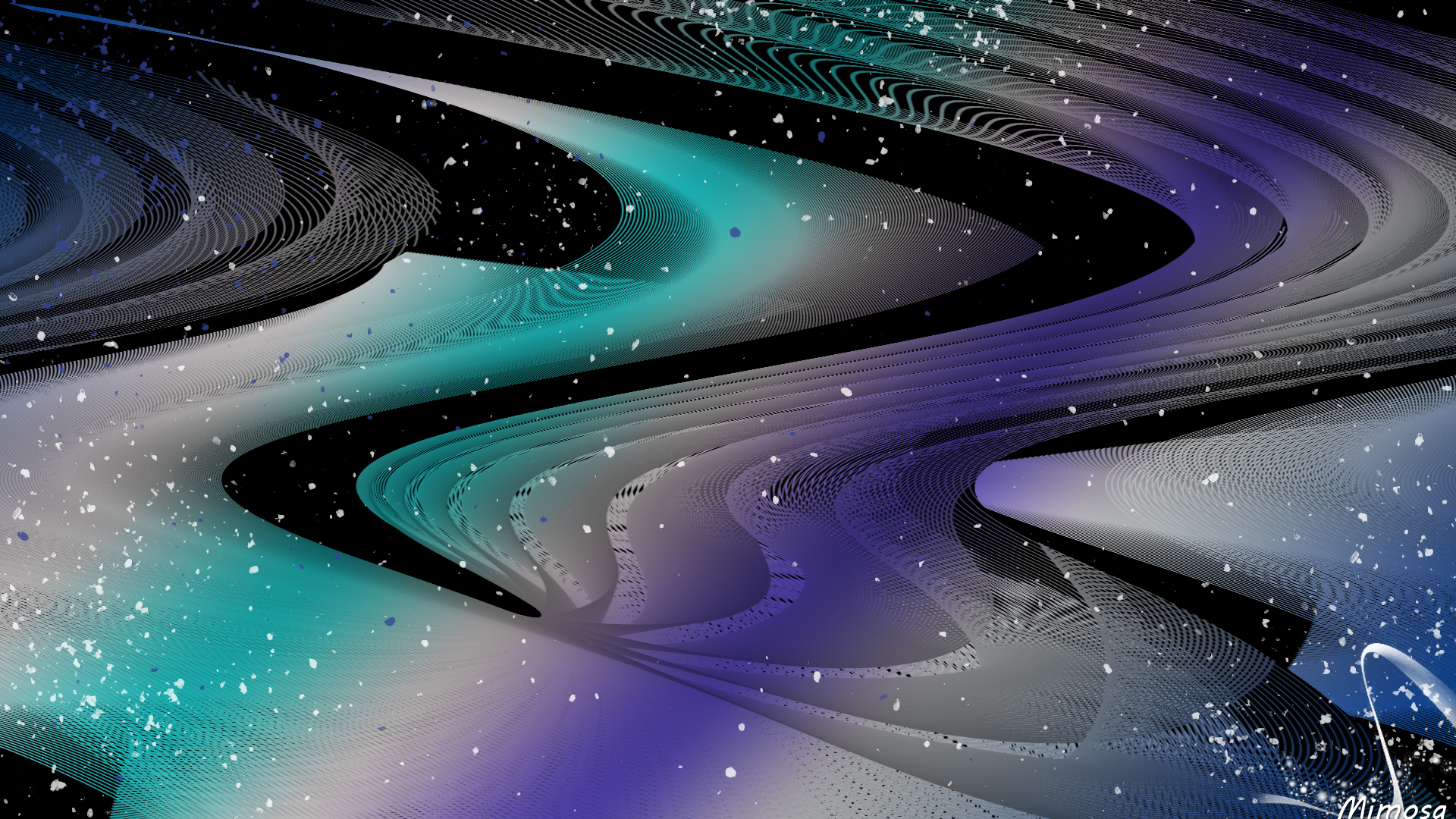 Free download wallpaper Abstract, Fractal, Colors, Wave on your PC desktop