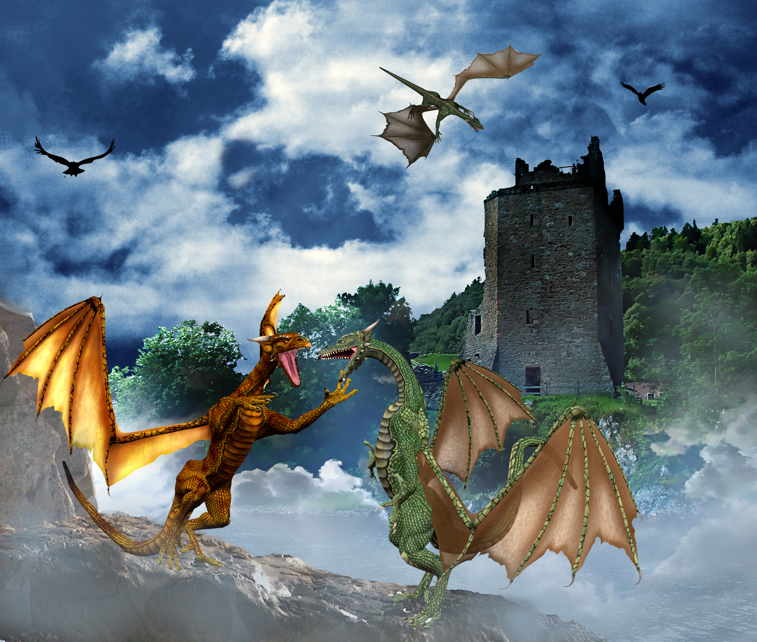 Descarga gratis la imagen Fantasía, Dragón en el escritorio de tu PC