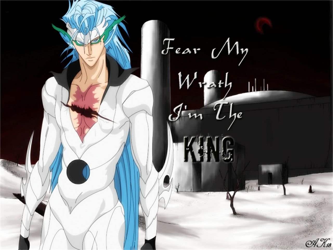 Handy-Wallpaper Bleach, Animes, Grimmjow Jaegerjaquez kostenlos herunterladen.