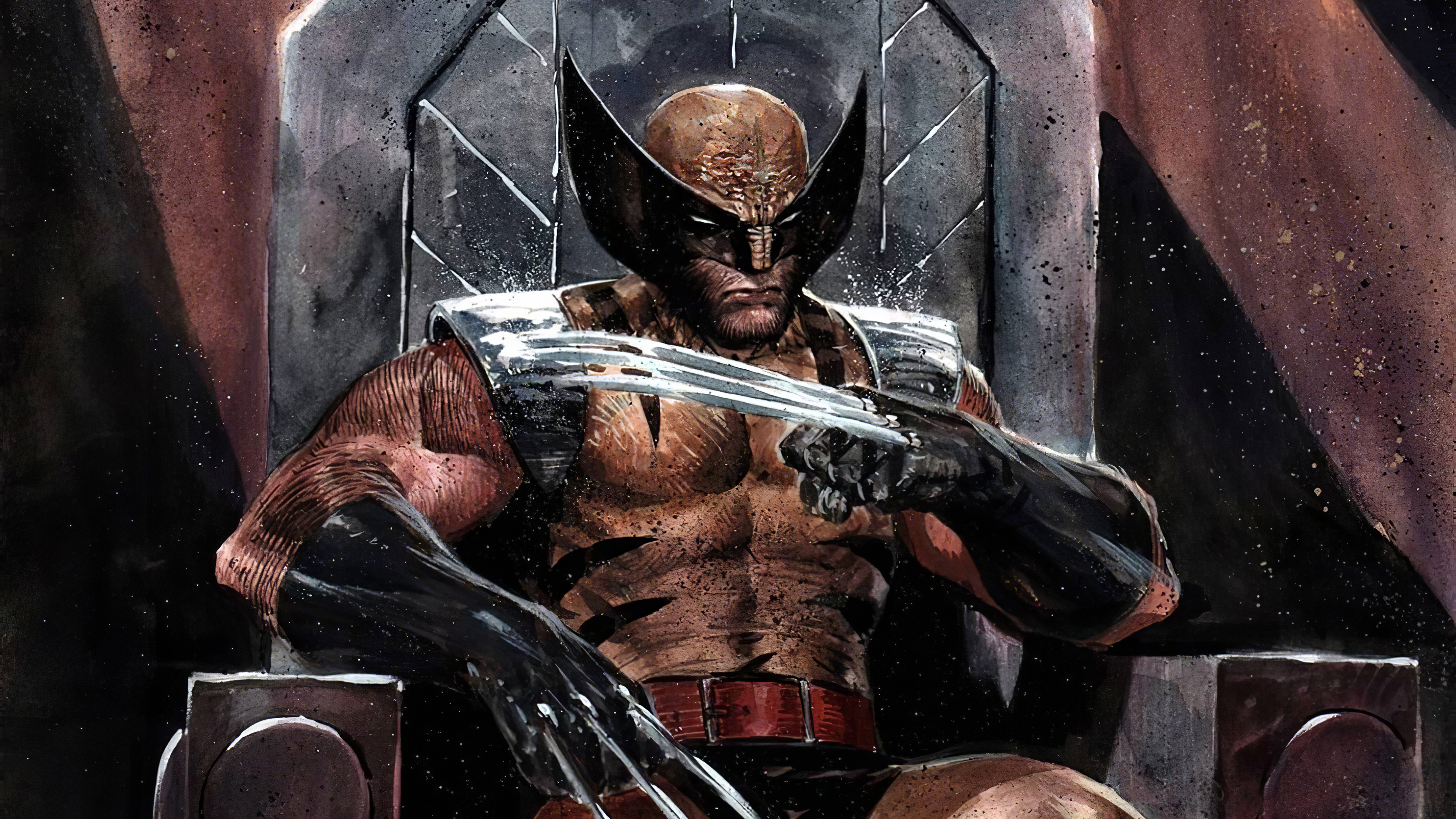 Handy-Wallpaper X Men, Comics, Logan James Howlett, Wolverine: Weg Des Kriegers kostenlos herunterladen.