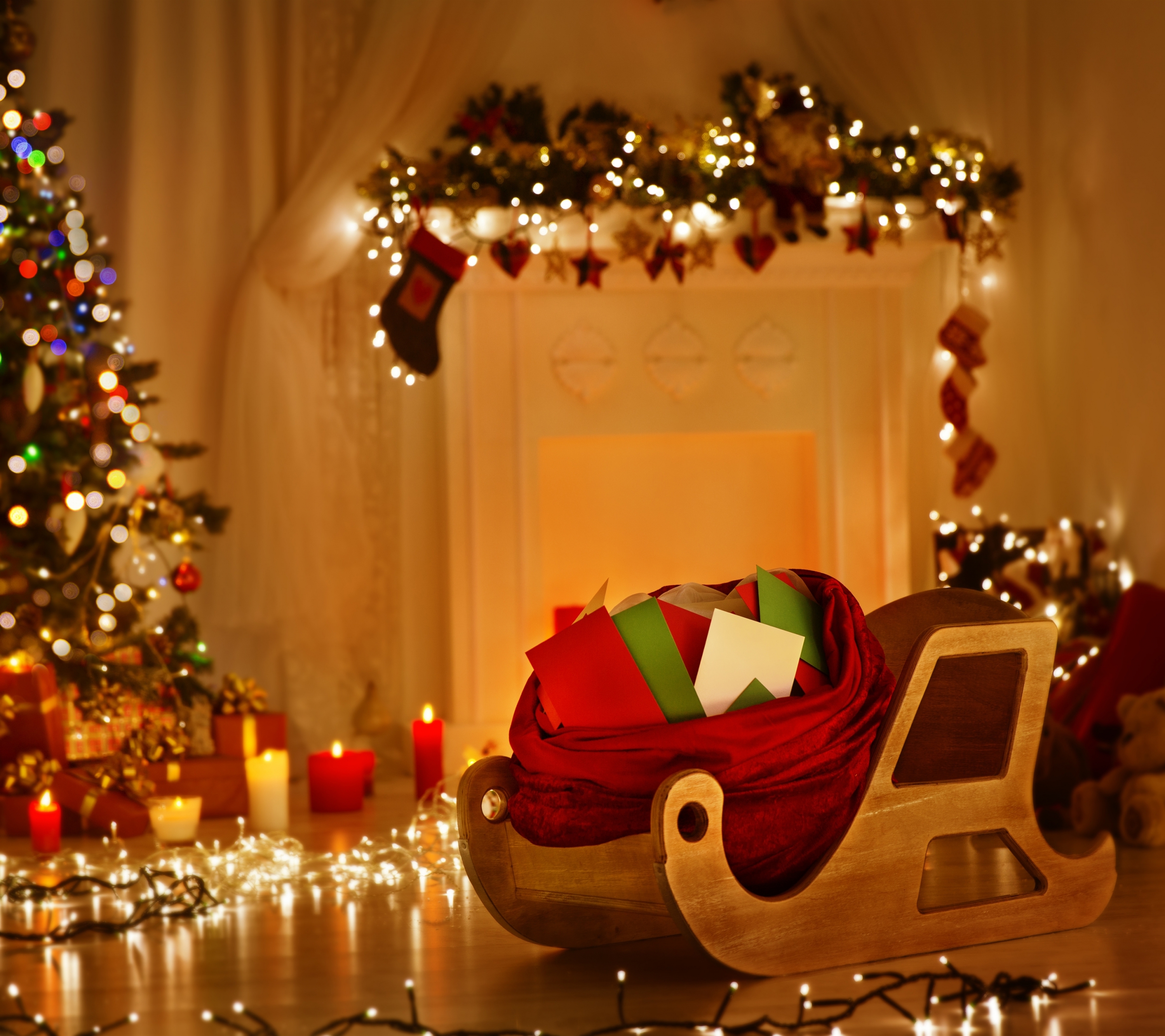 Laden Sie das Feiertage, Weihnachten, Weihnachtsschmuck, Weihnachtsbaum, Weihnachtsbeleuchtung-Bild kostenlos auf Ihren PC-Desktop herunter
