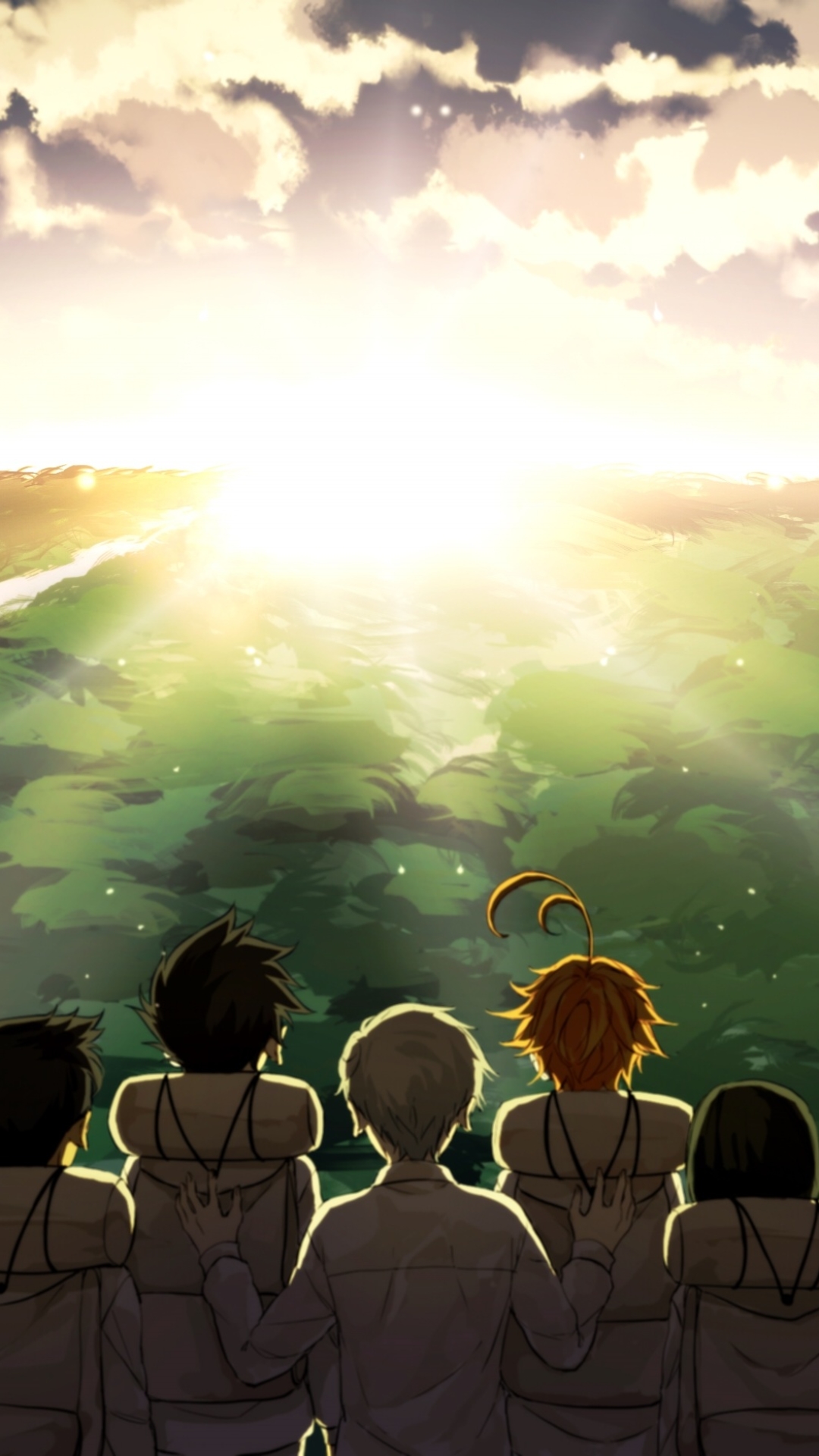 anime, the promised neverland HD wallpaper