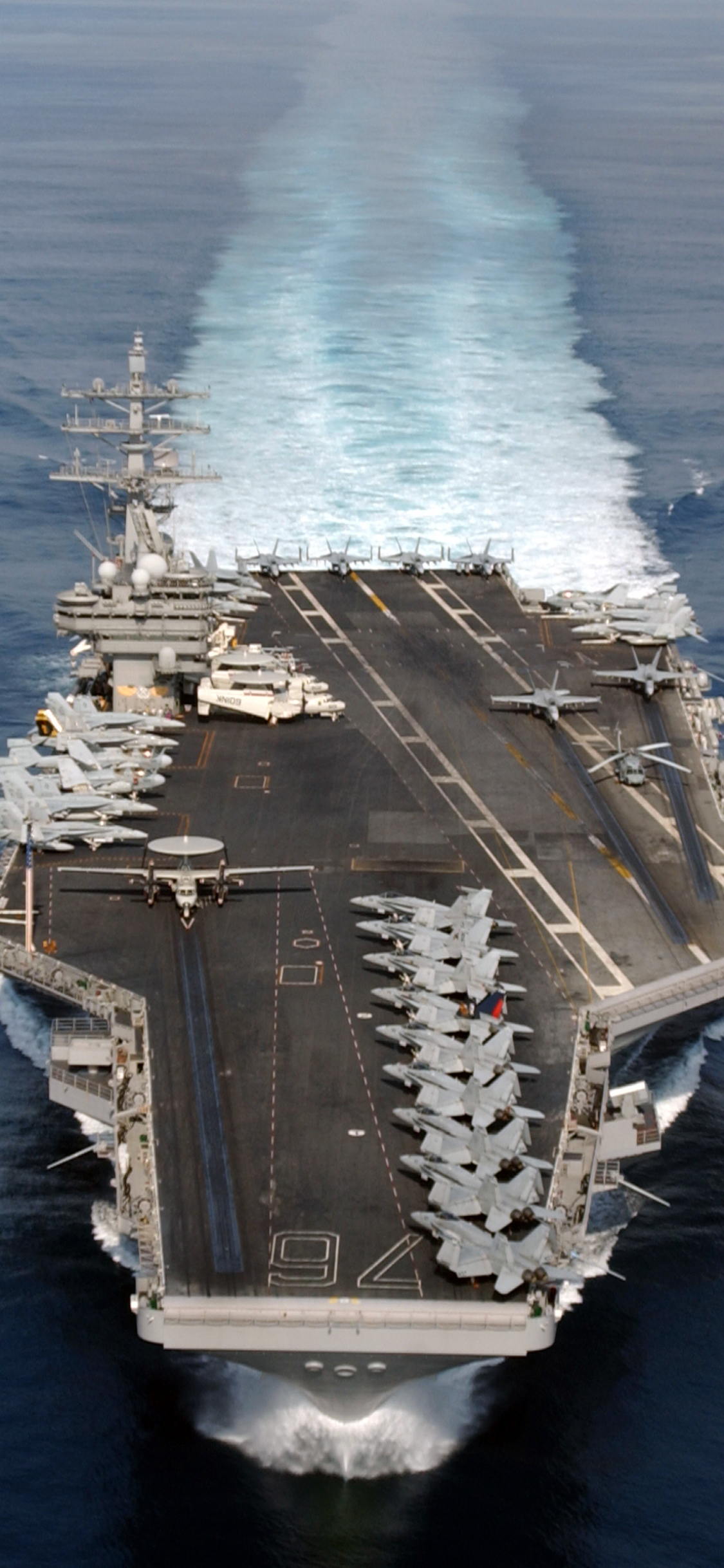 Download mobile wallpaper Military, Warship, Aircraft Carrier, Uss Ronald Reagan (Cvn 76), Warships for free.