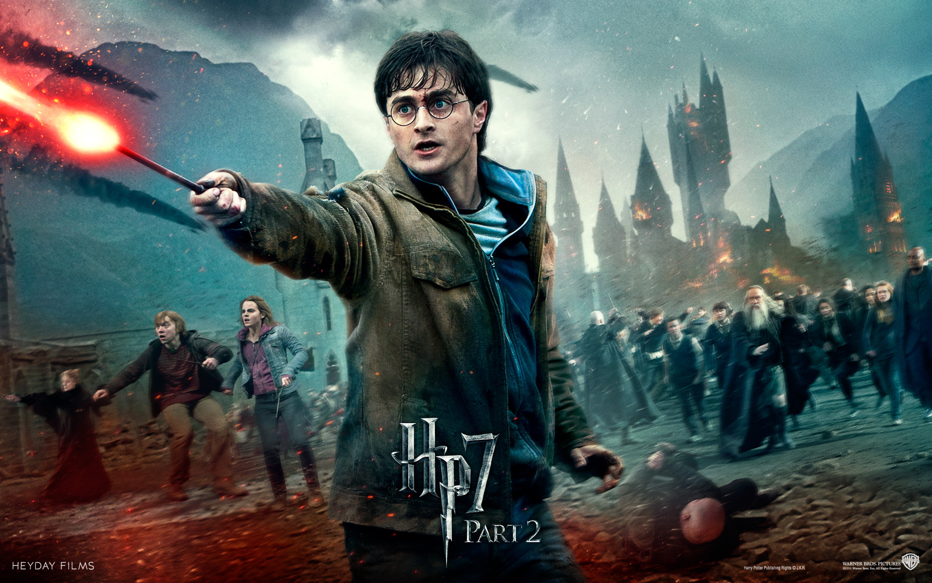 harry potter, harry potter and the deathly hallows: part 2, movie QHD