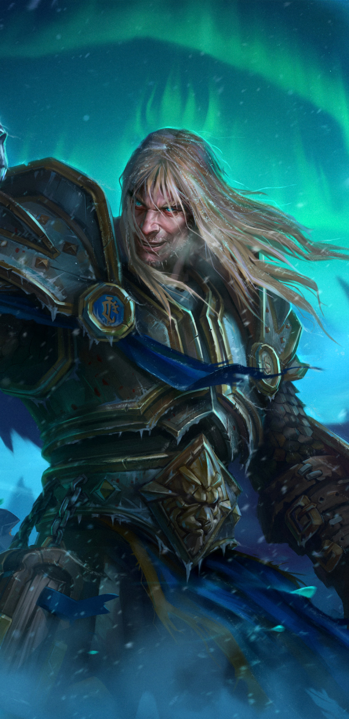 Скачать обои Warcraft Iii: Ледяной Трон на телефон бесплатно