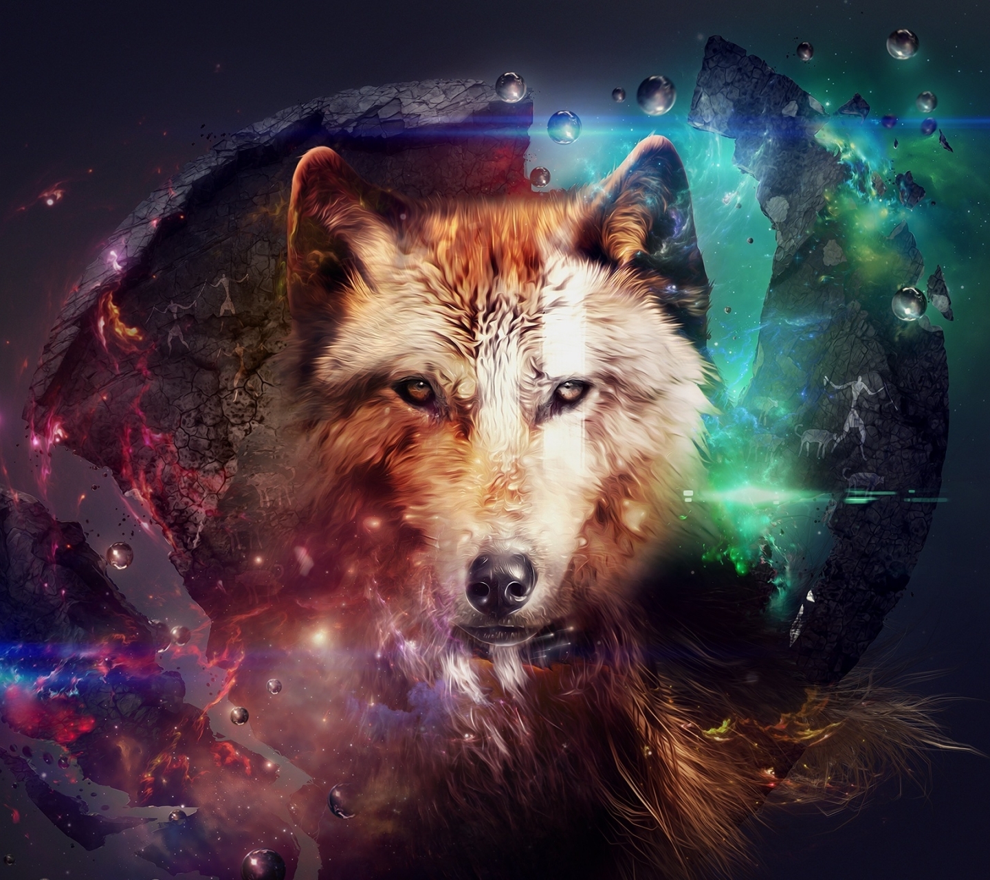 Handy-Wallpaper Tiere, Wolf, Wolves kostenlos herunterladen.