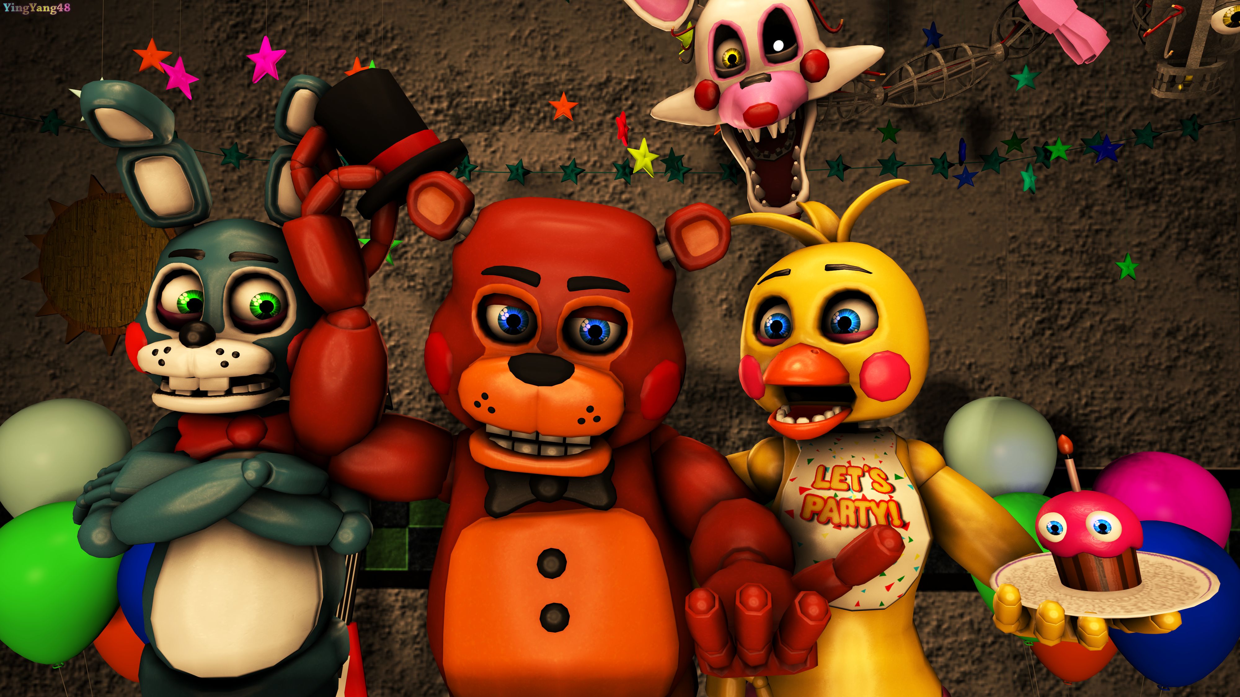 five nights at freddy's 2, video game, five nights at freddy's