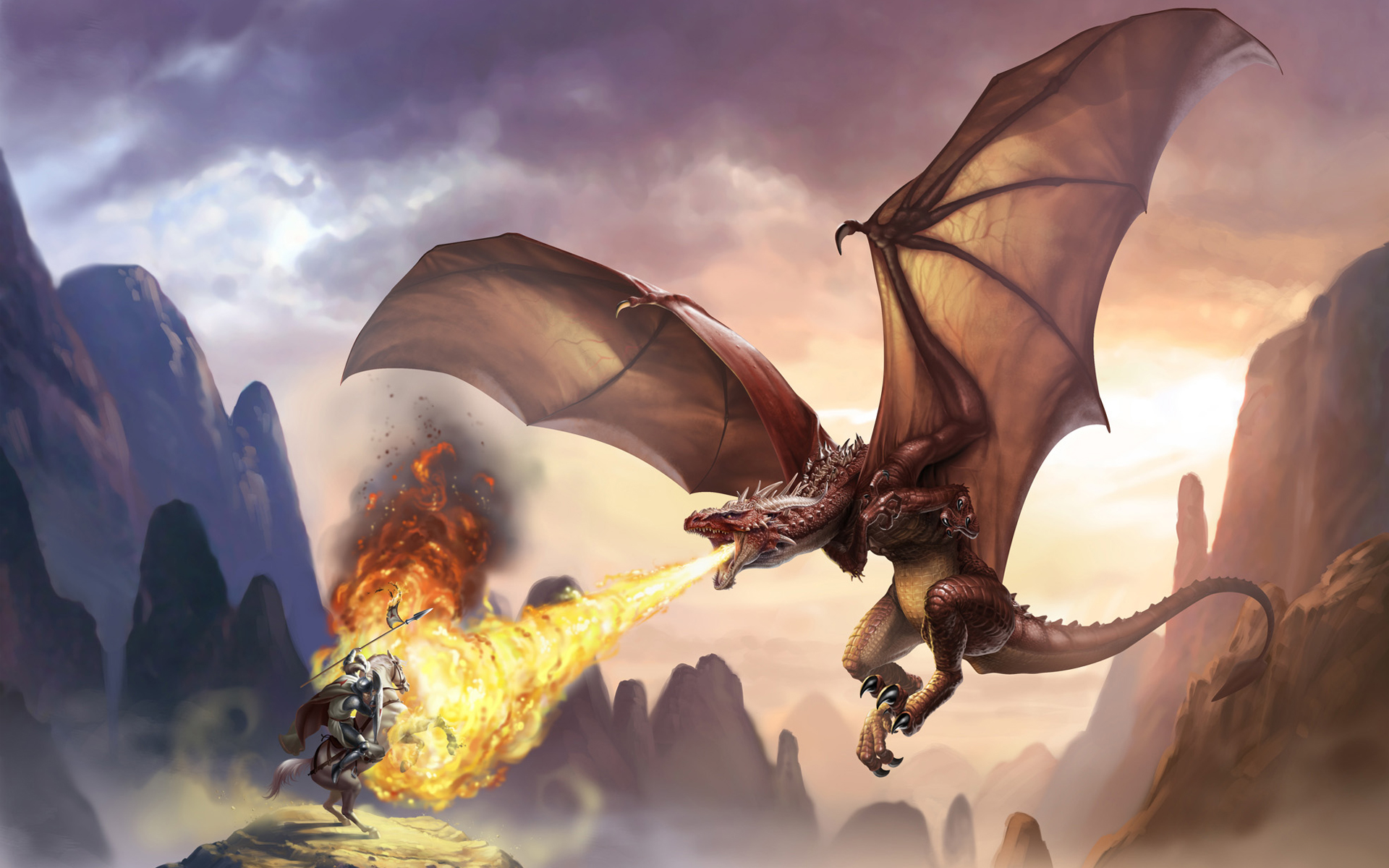 Download mobile wallpaper Fantasy, Dragon for free.