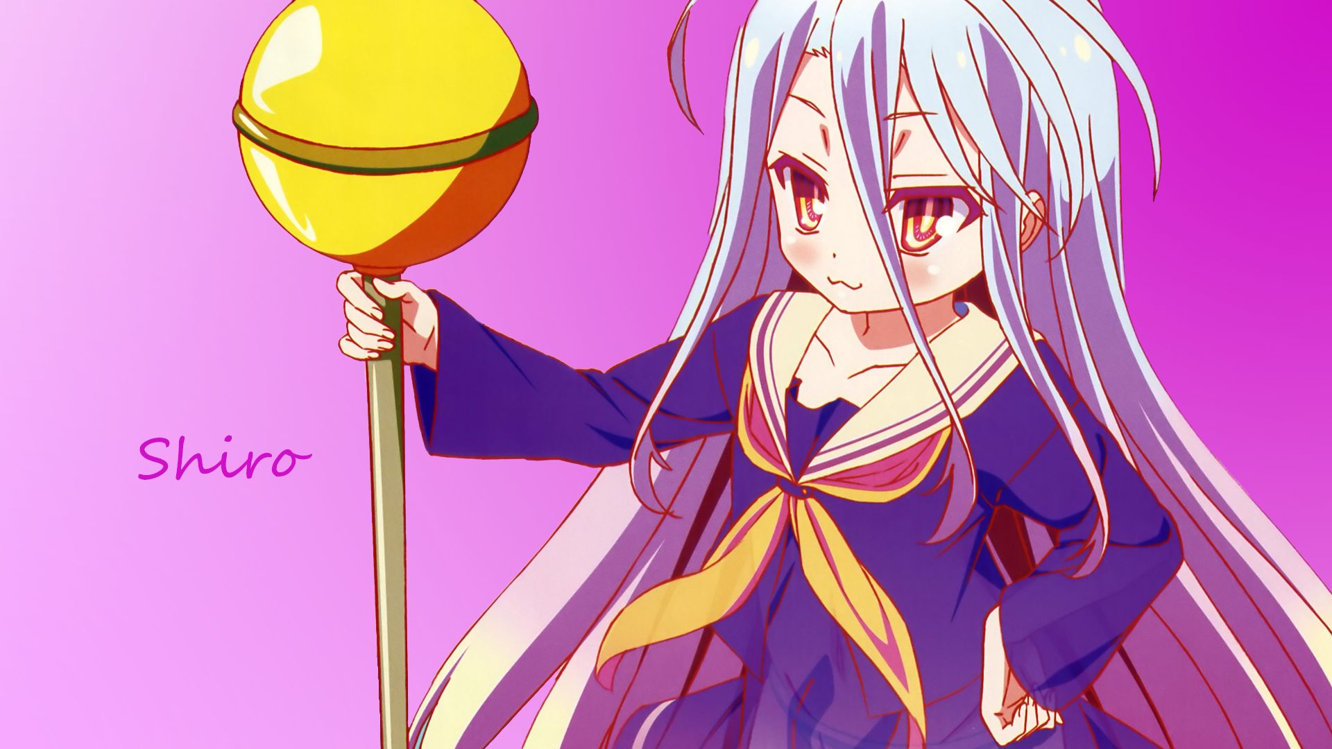 Baixar papel de parede para celular de Anime, Shiro (Sem Jogo Sem Vida), No Game No Life gratuito.