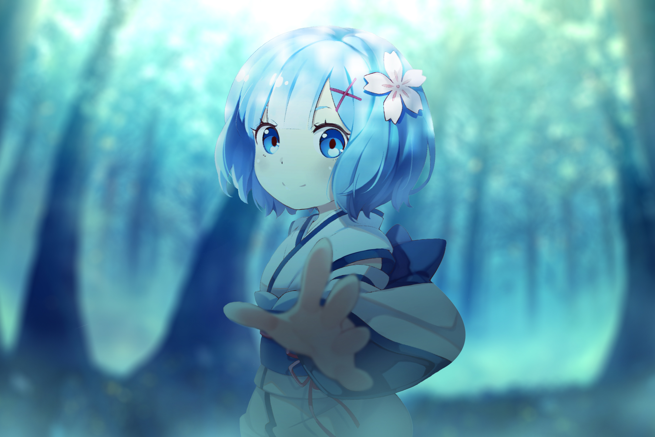 Handy-Wallpaper Animes, Re:zero Das Leben In Einer Anderen Welt Beginnen, Rem (Re: Null) kostenlos herunterladen.