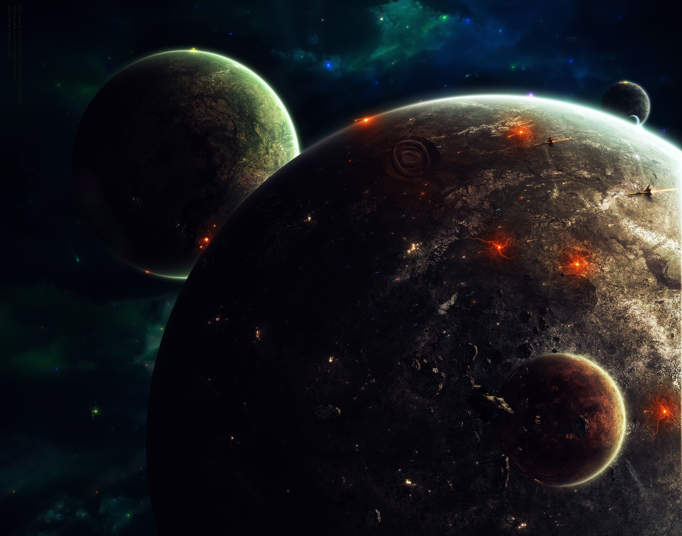 Download mobile wallpaper Planet, Sci Fi for free.