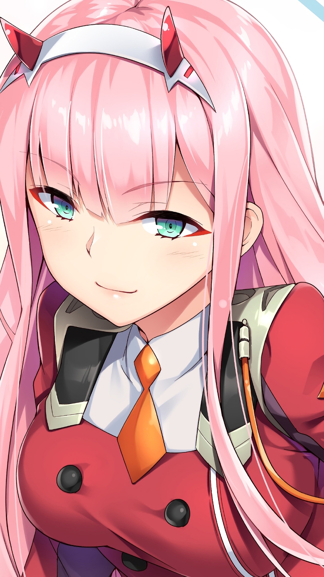 Handy-Wallpaper Animes, Darling In The Franxx, Zero Two (Liebling Im Franxx) kostenlos herunterladen.