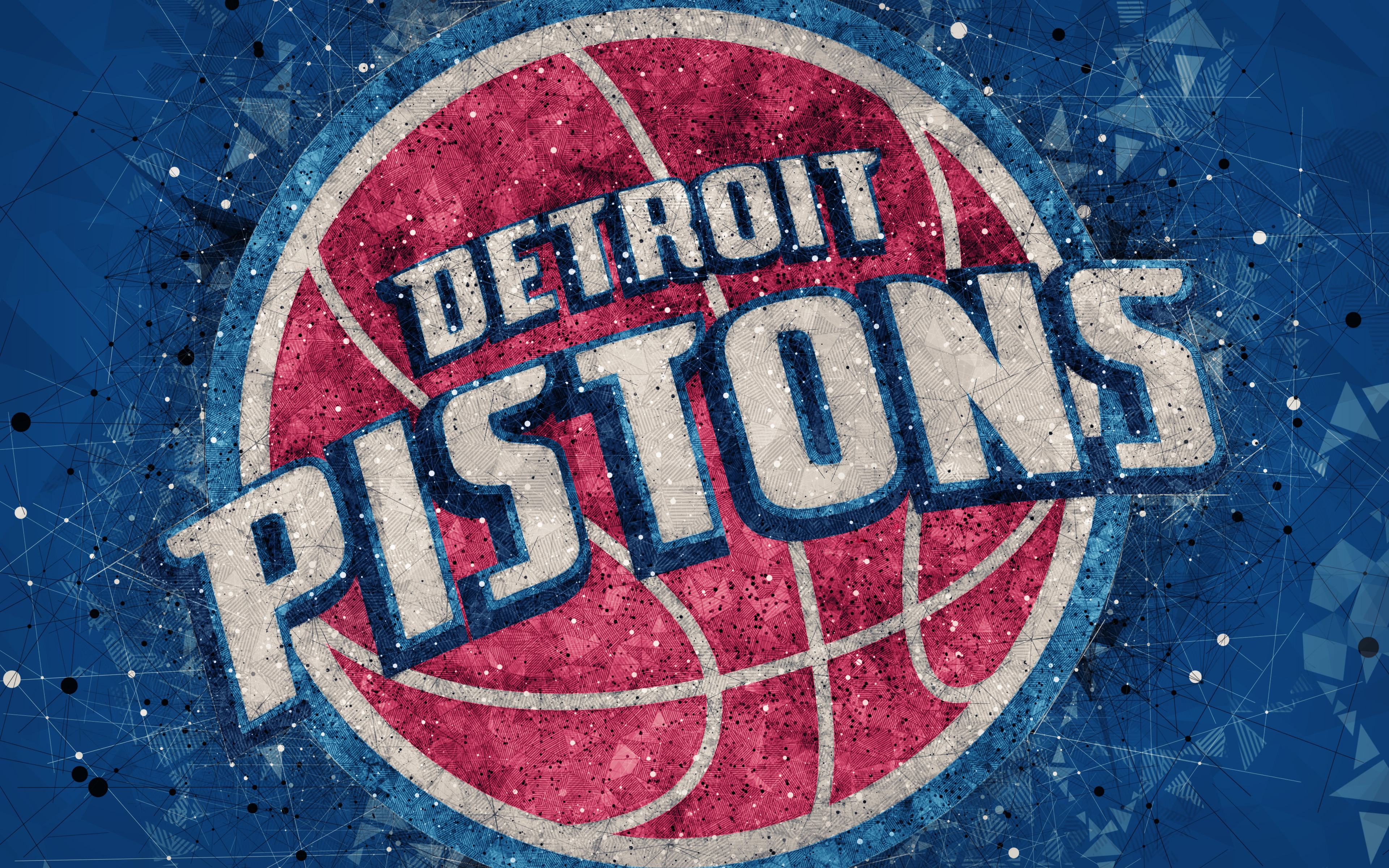 Handy-Wallpaper Sport, Basketball, Logo, Nba, Detroit Kolben kostenlos herunterladen.