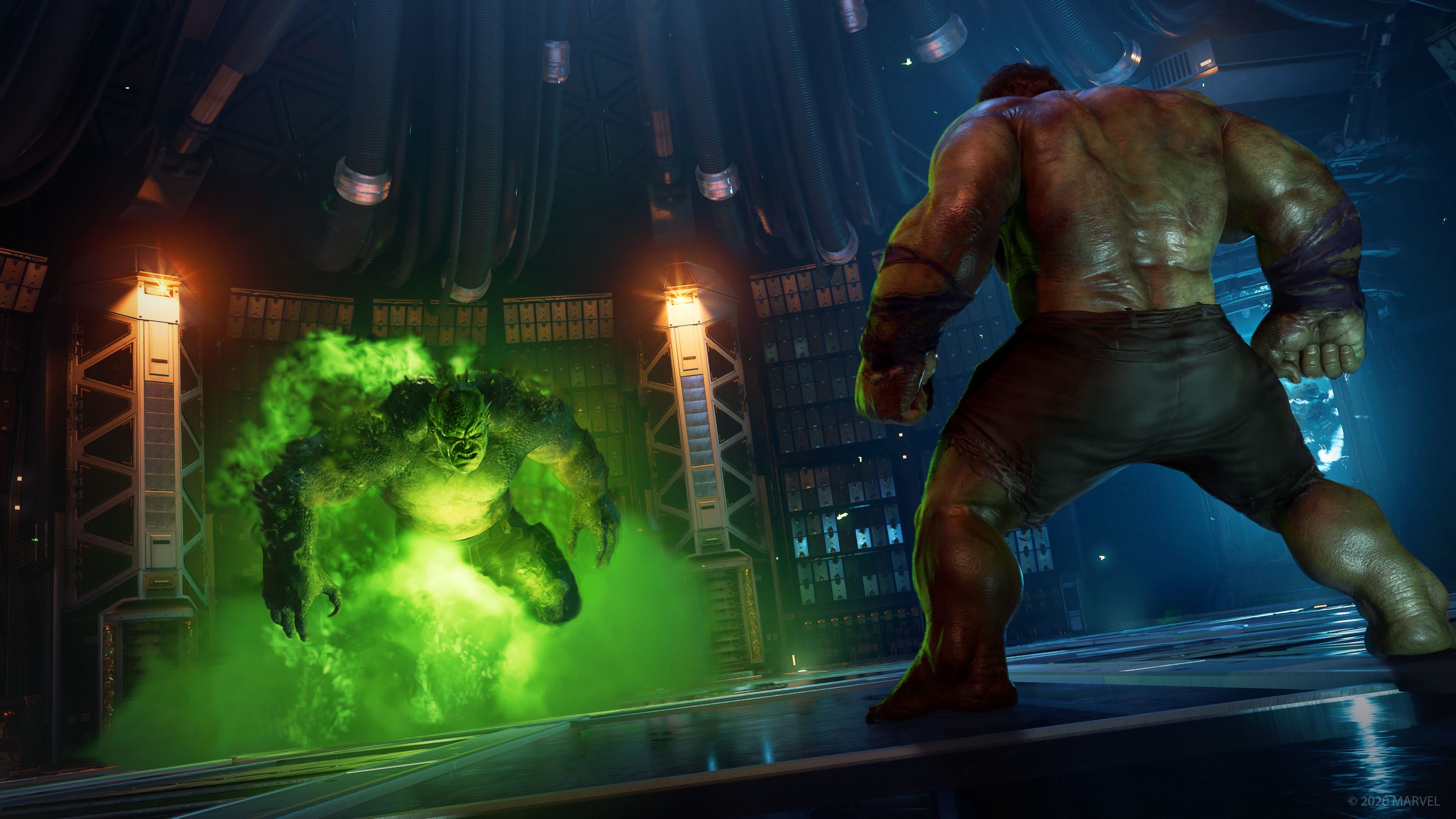 video game, marvel's avengers, abomination (marvel comics), hulk, the avengers
