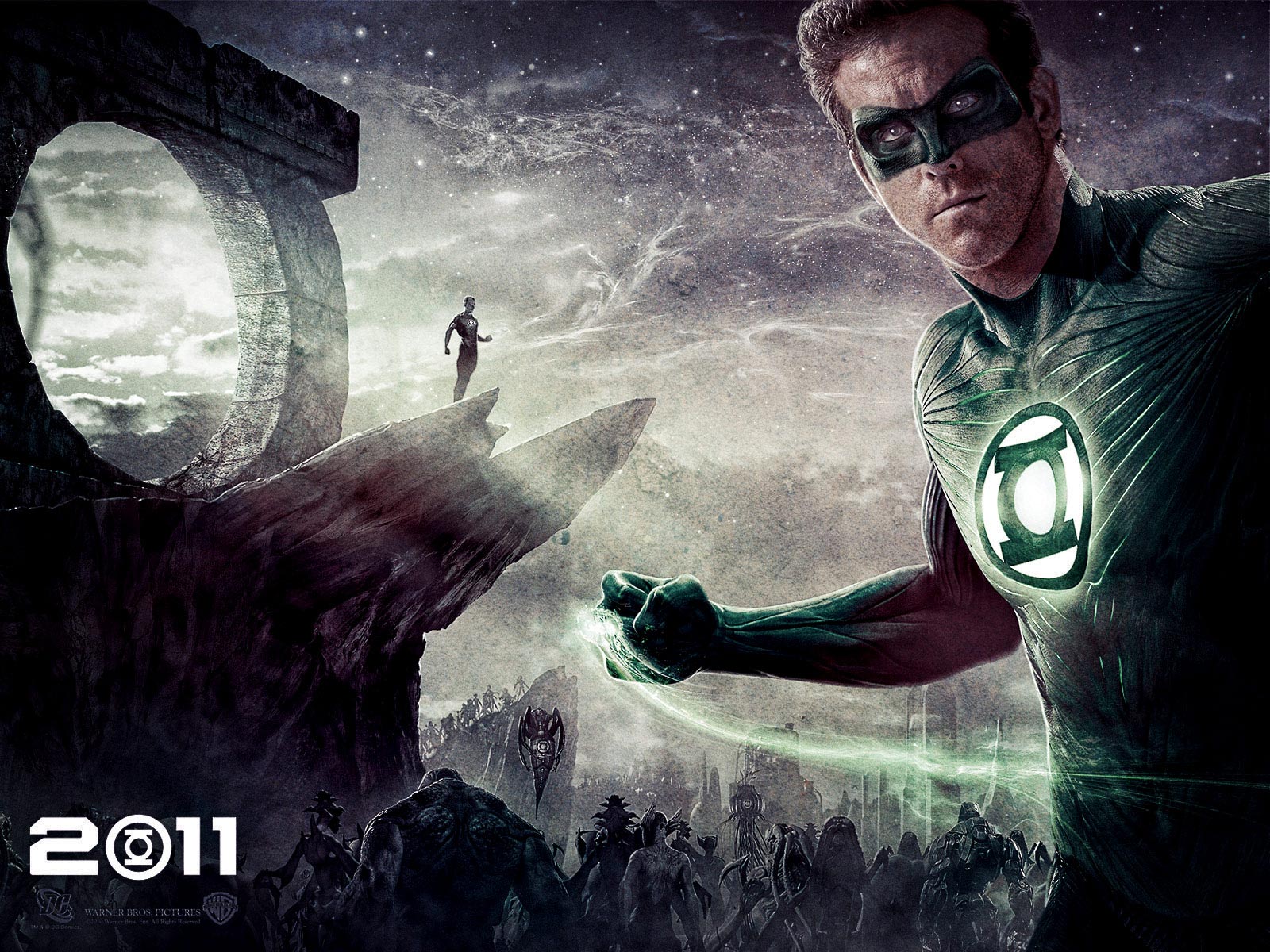 Download mobile wallpaper Ryan Reynolds, Green Lantern, Movie for free.