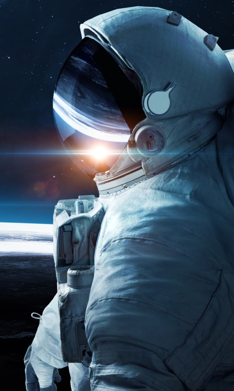 Скачать картинку Астронавт, Научная Фантастика, Космический Костюм в телефон бесплатно.