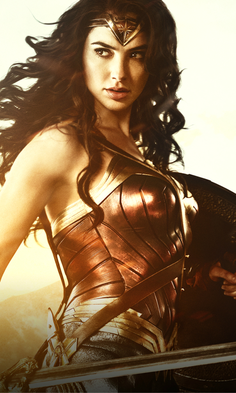 Descarga gratuita de fondo de pantalla para móvil de Películas, La Mujer Maravilla, Gal Gadot.