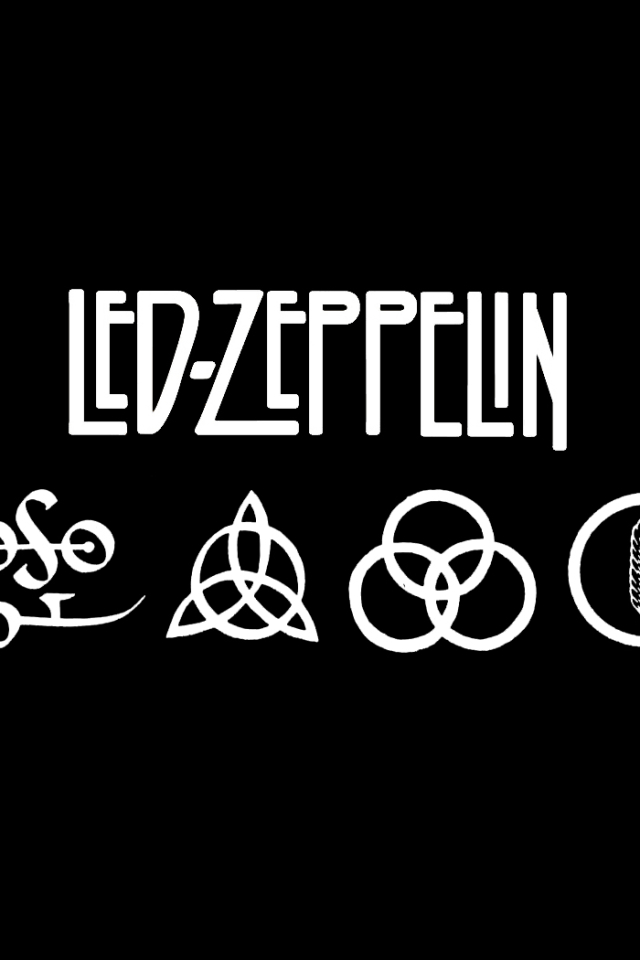 Handy-Wallpaper Led Zeppelin, Musik kostenlos herunterladen.