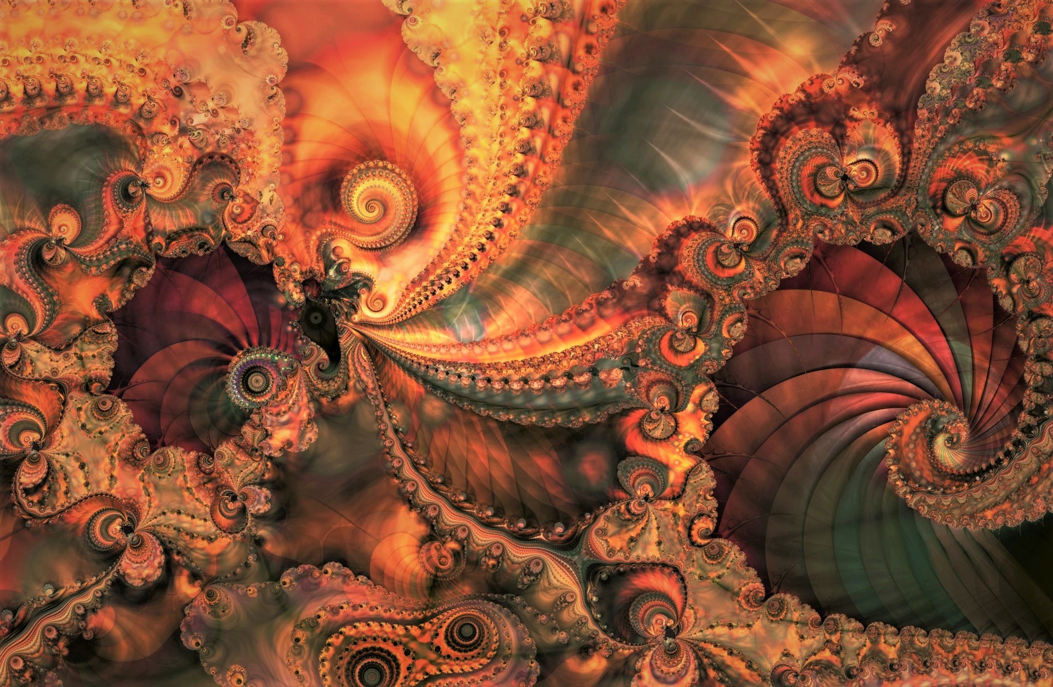 Free download wallpaper Abstract, Fractal, Colors, Colorful, Swirl on your PC desktop