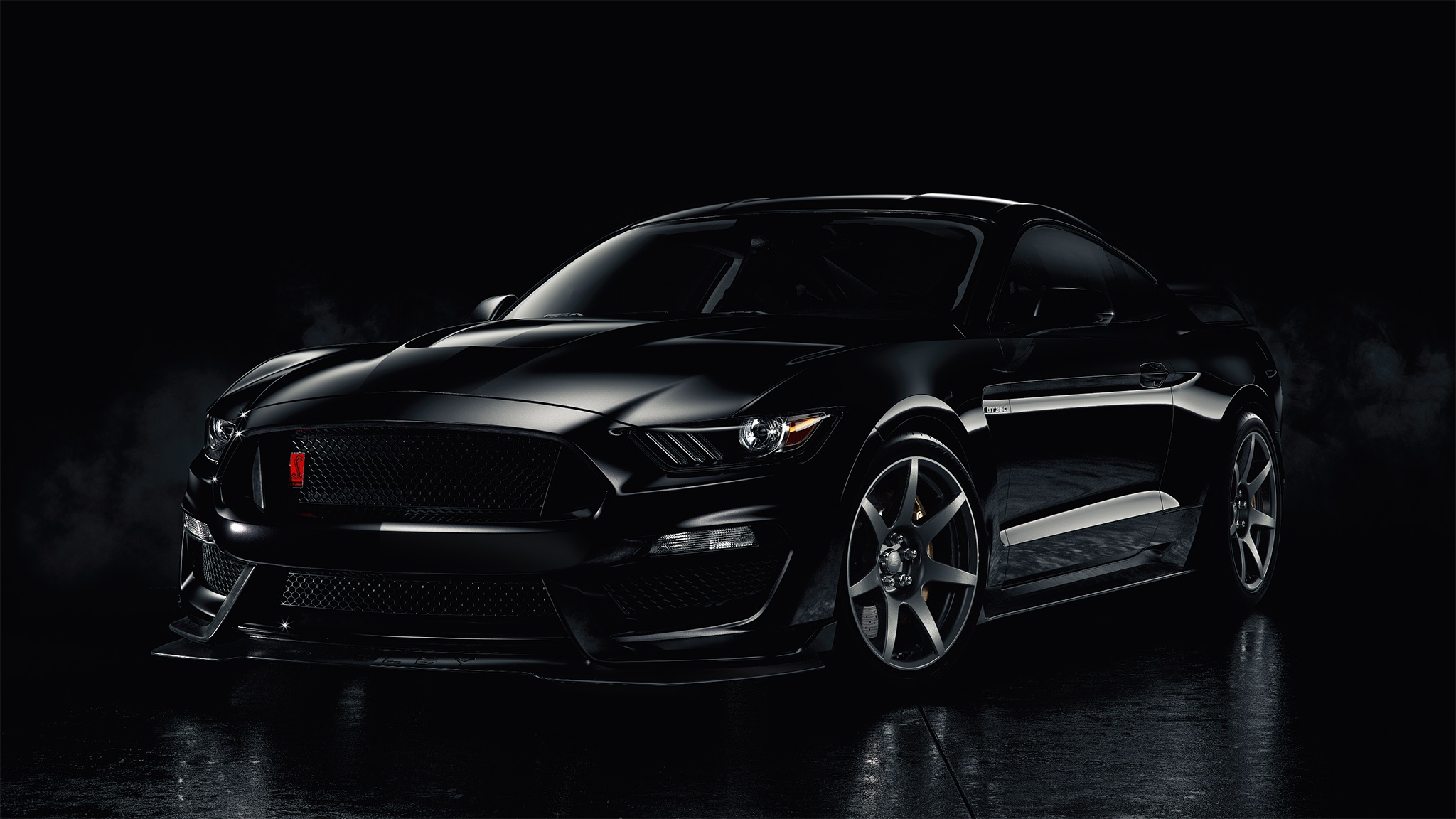 Free download wallpaper Ford, Car, Ford Mustang, Muscle Car, Vehicles, Black Car on your PC desktop