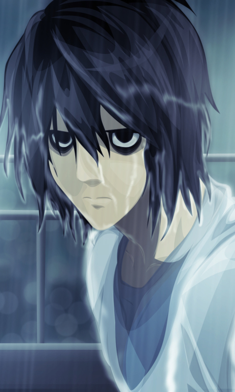 Baixar papel de parede para celular de Anime, Death Note: Notas Da Morte, L (Nota De Óbito) gratuito.