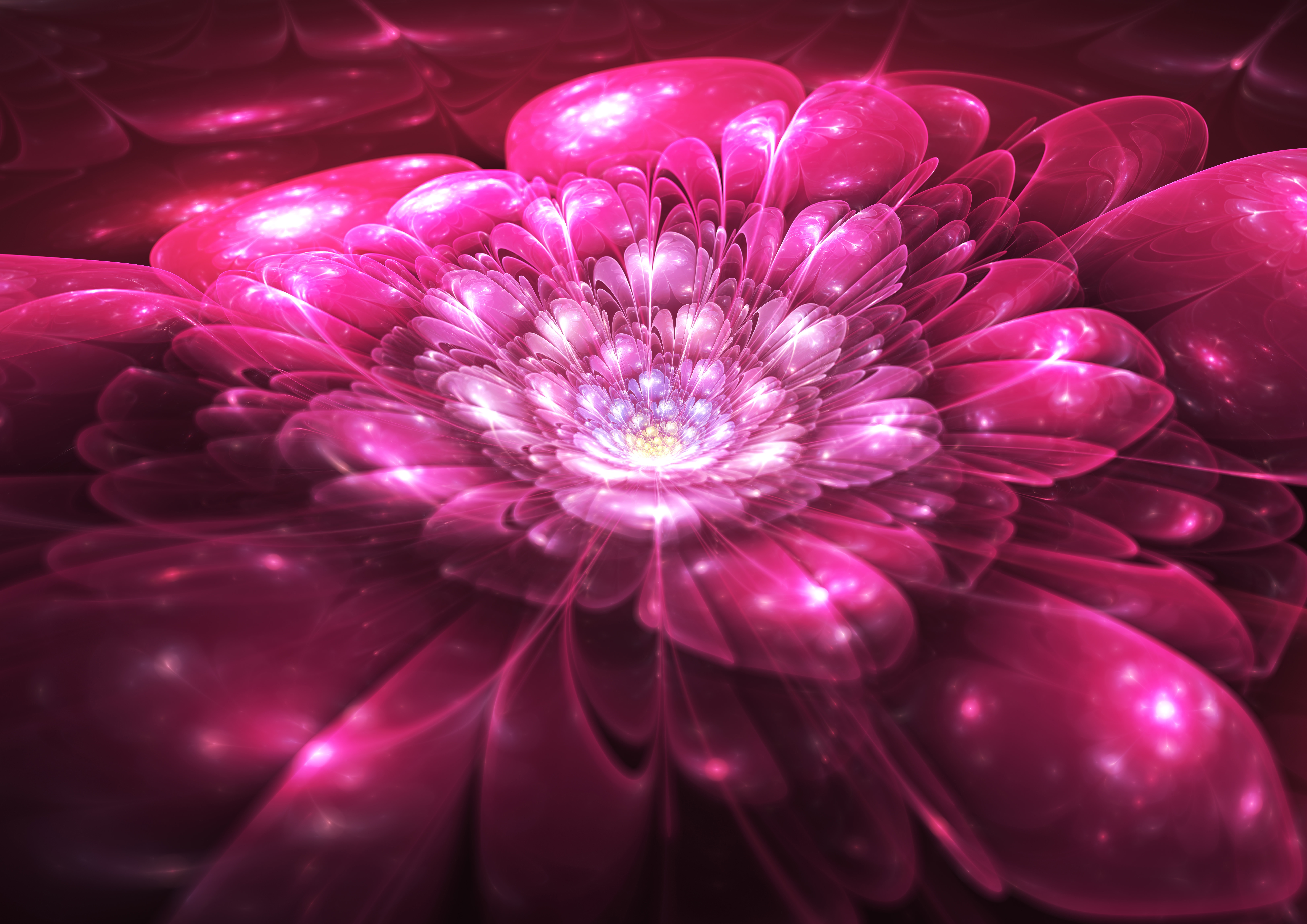 Download mobile wallpaper Flowers, Pink, Flower, Artistic for free.