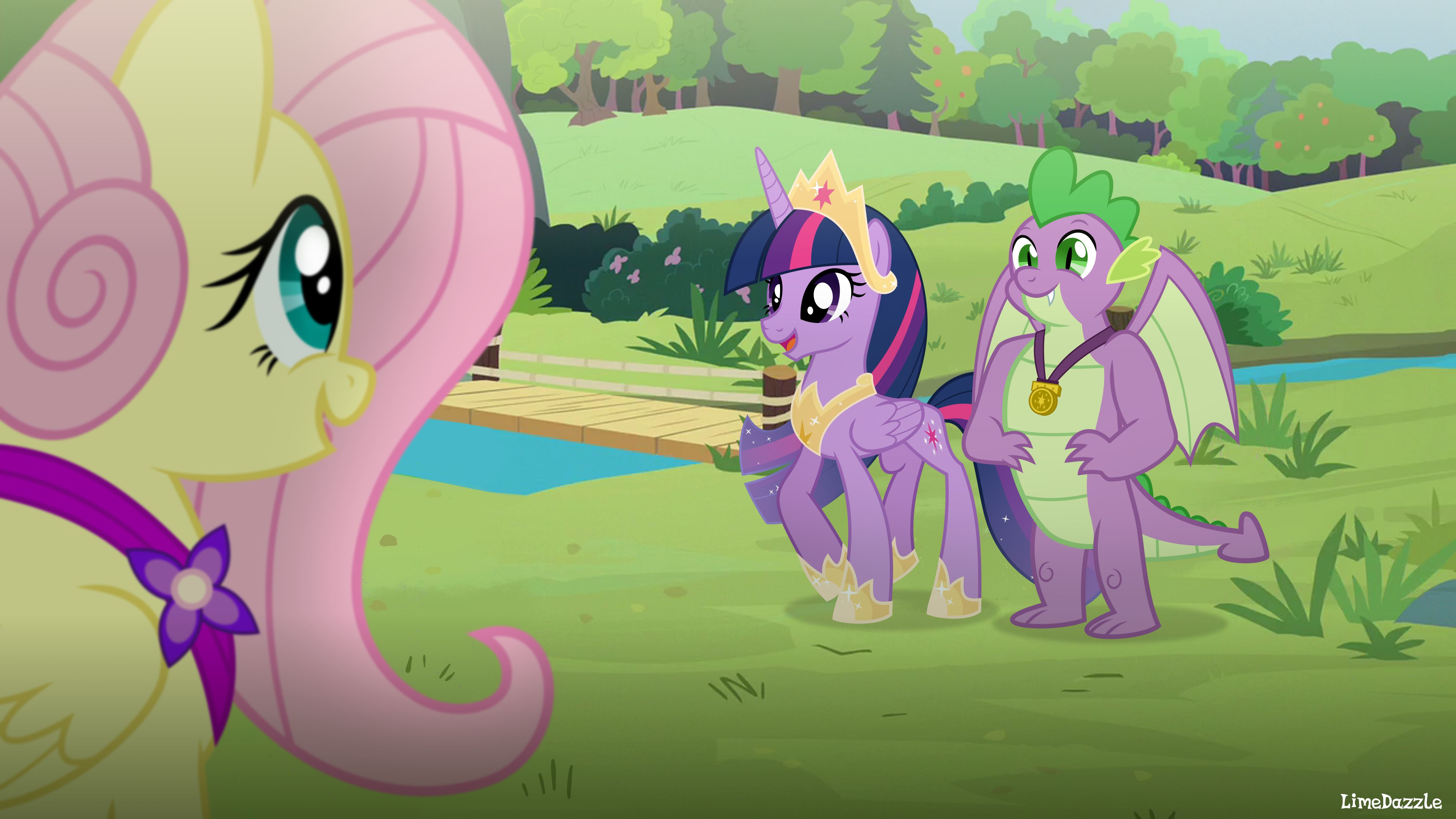 my little pony, tv show, my little pony: friendship is magic, fluttershy (my little pony), spike (my little pony), twilight sparkle