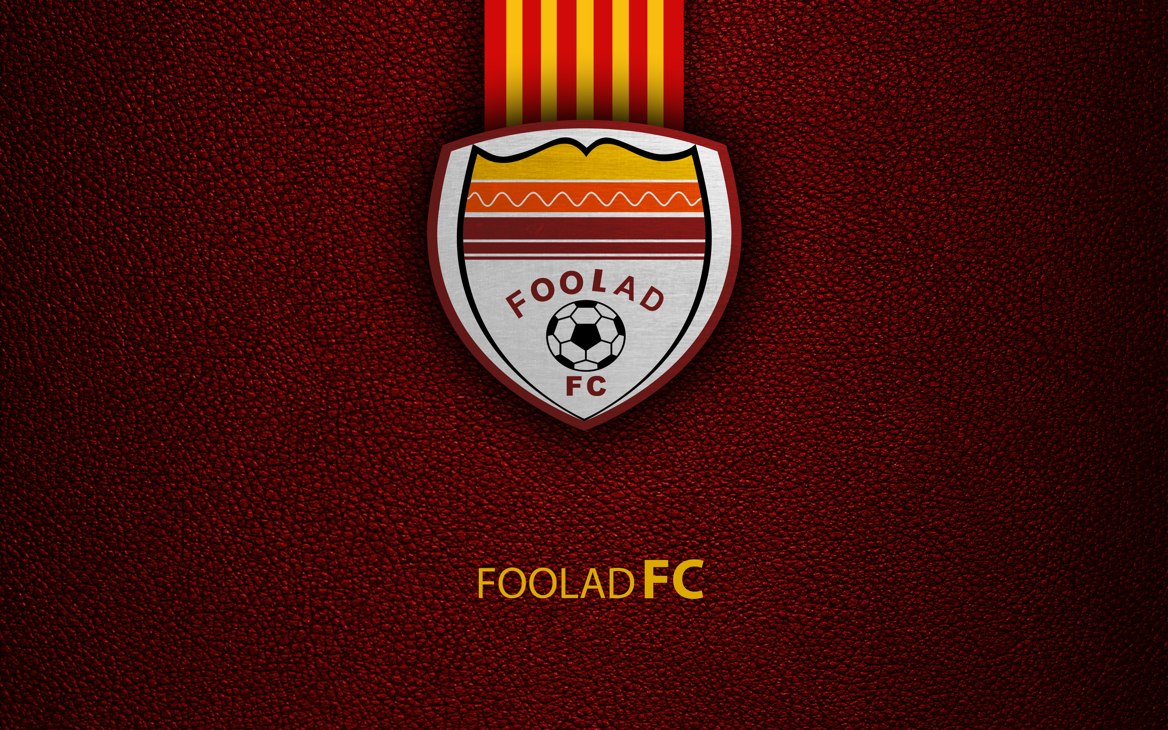 Free download wallpaper Sports, Logo, Emblem, Soccer, Foolad F C on your PC desktop