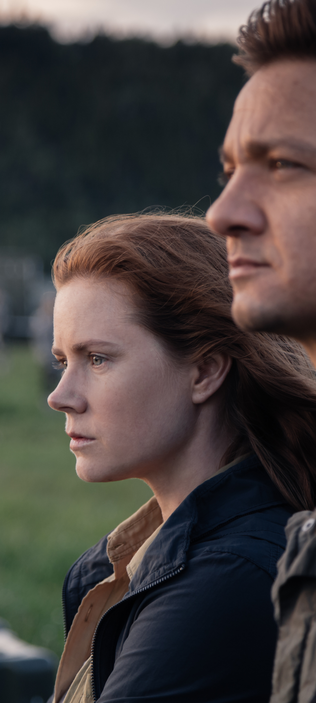 Download mobile wallpaper Movie, Amy Adams, Jeremy Renner, Arrival for free.
