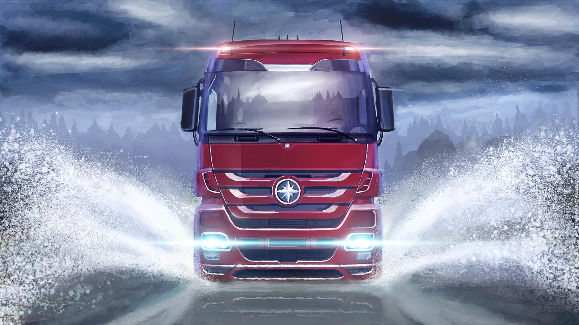 601350 baixar papel de parede videogame, euro truck simulator 2 - protetores de tela e imagens gratuitamente