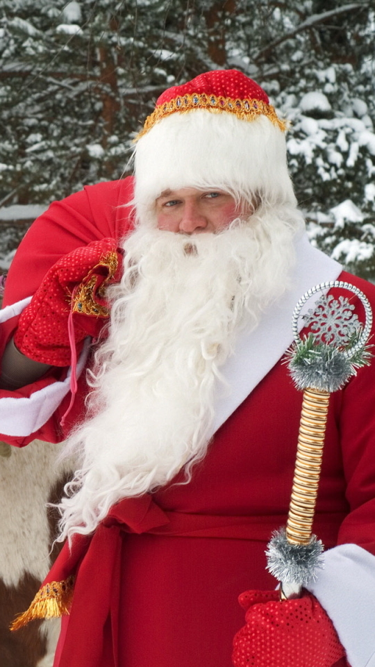 Handy-Wallpaper Feiertage, Weihnachtsmann, Weihnachten kostenlos herunterladen.