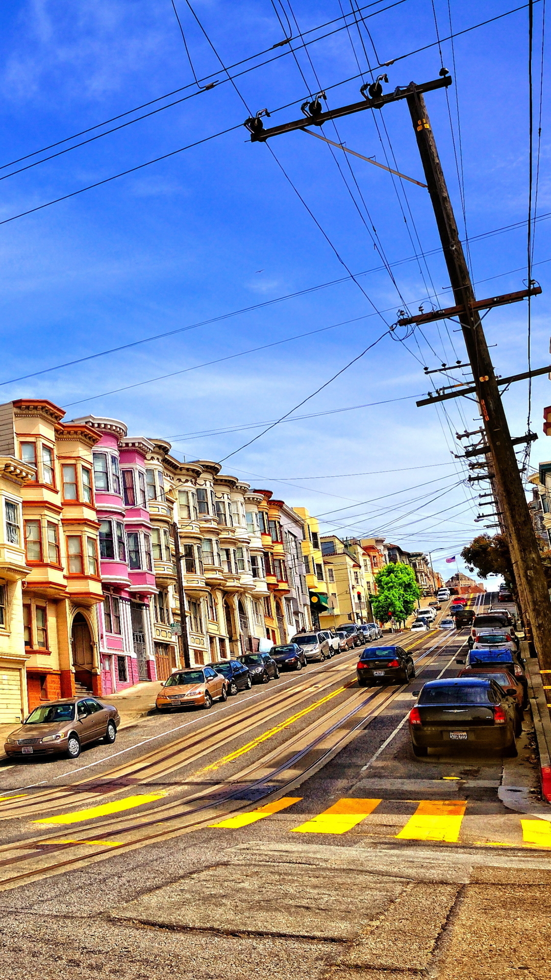 Download mobile wallpaper Cities, Building, Road, San Francisco, Man Made for free.