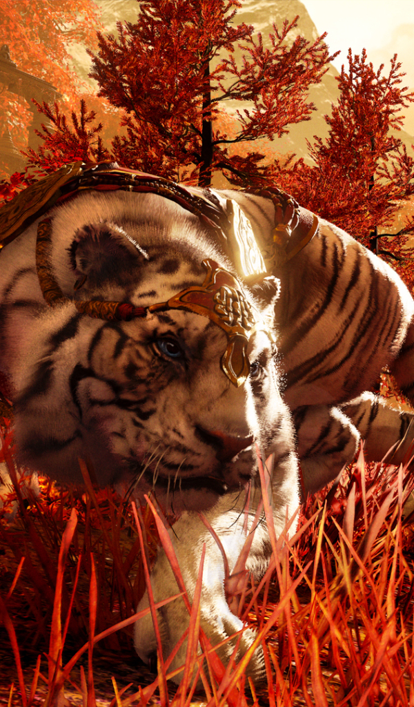 Téléchargez des papiers peints mobile Tigre, Jeux Vidéo, En Être Loin, Far Cry 4 gratuitement.