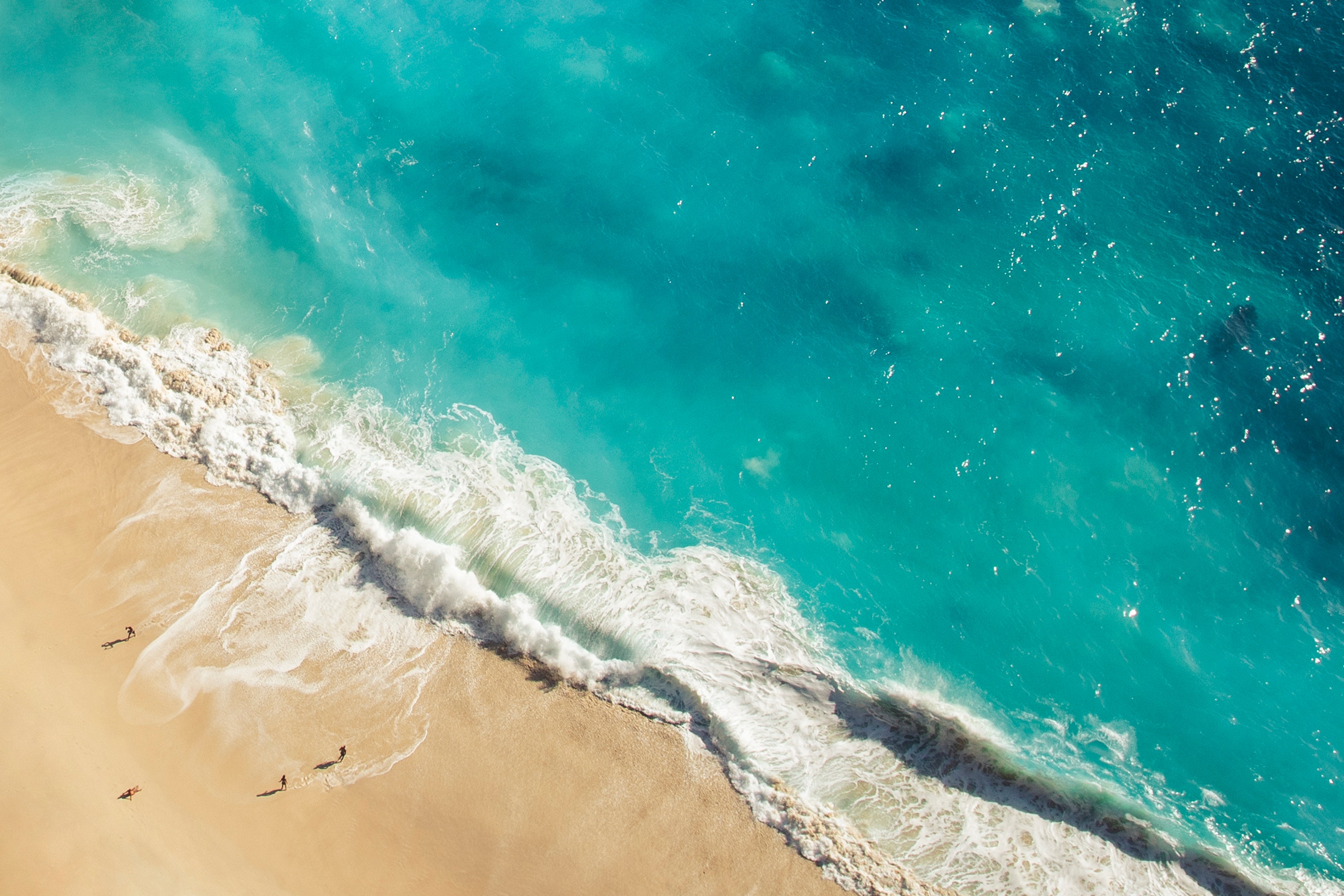 Free download wallpaper Beach, Coastline, Photography, Aerial on your PC desktop