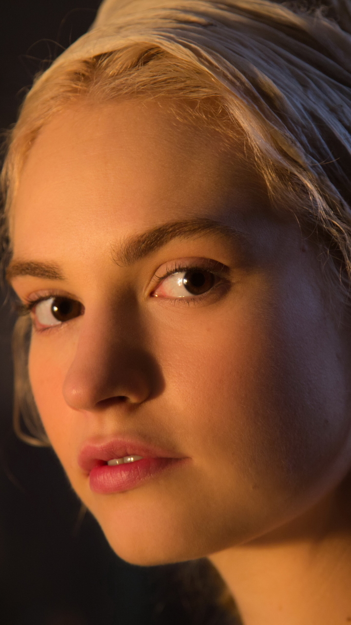 Baixar papel de parede para celular de Filme, Lily James, Cinderela (2015) gratuito.