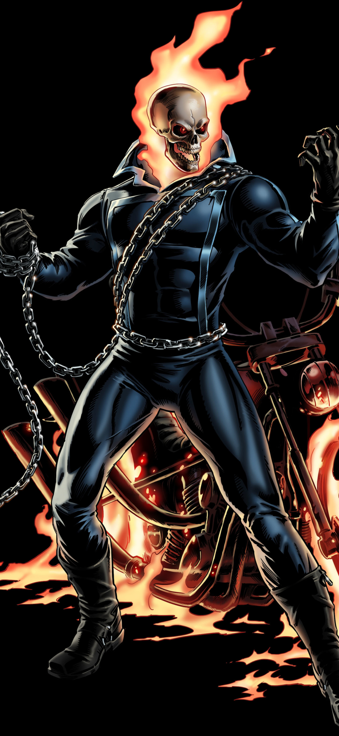 Download mobile wallpaper Ghost Rider, Comics for free.