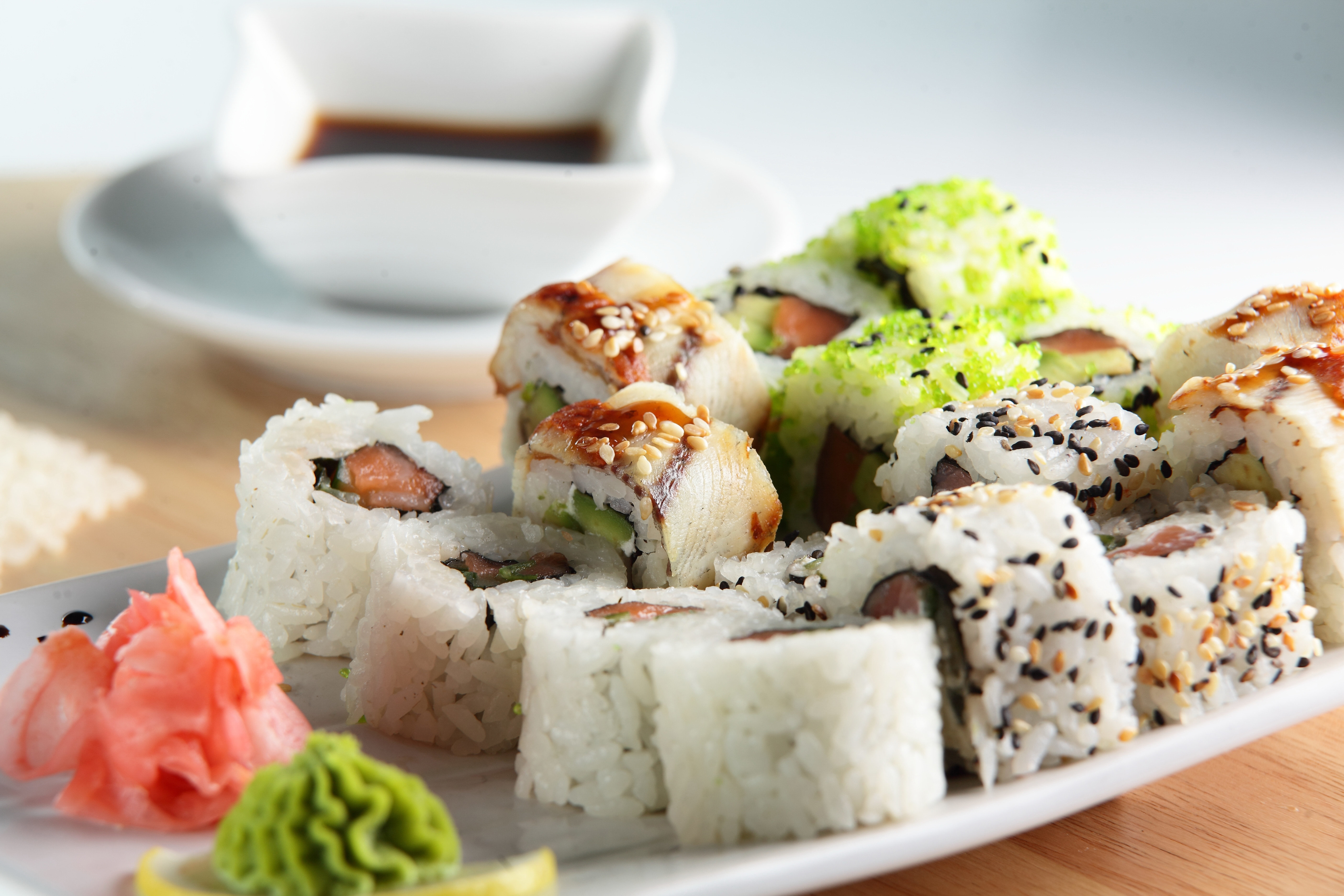 Téléchargez des papiers peints mobile Nourriture, Sushi gratuitement.