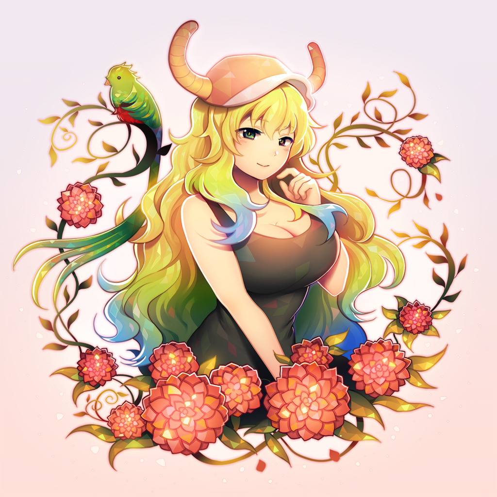 Download mobile wallpaper Anime, Kobayashi San Chi No Maid Dragon, Miss Kobayashi's Dragon Maid, Quetzalcoatl (Miss Kobayashi's Dragon Maid) for free.