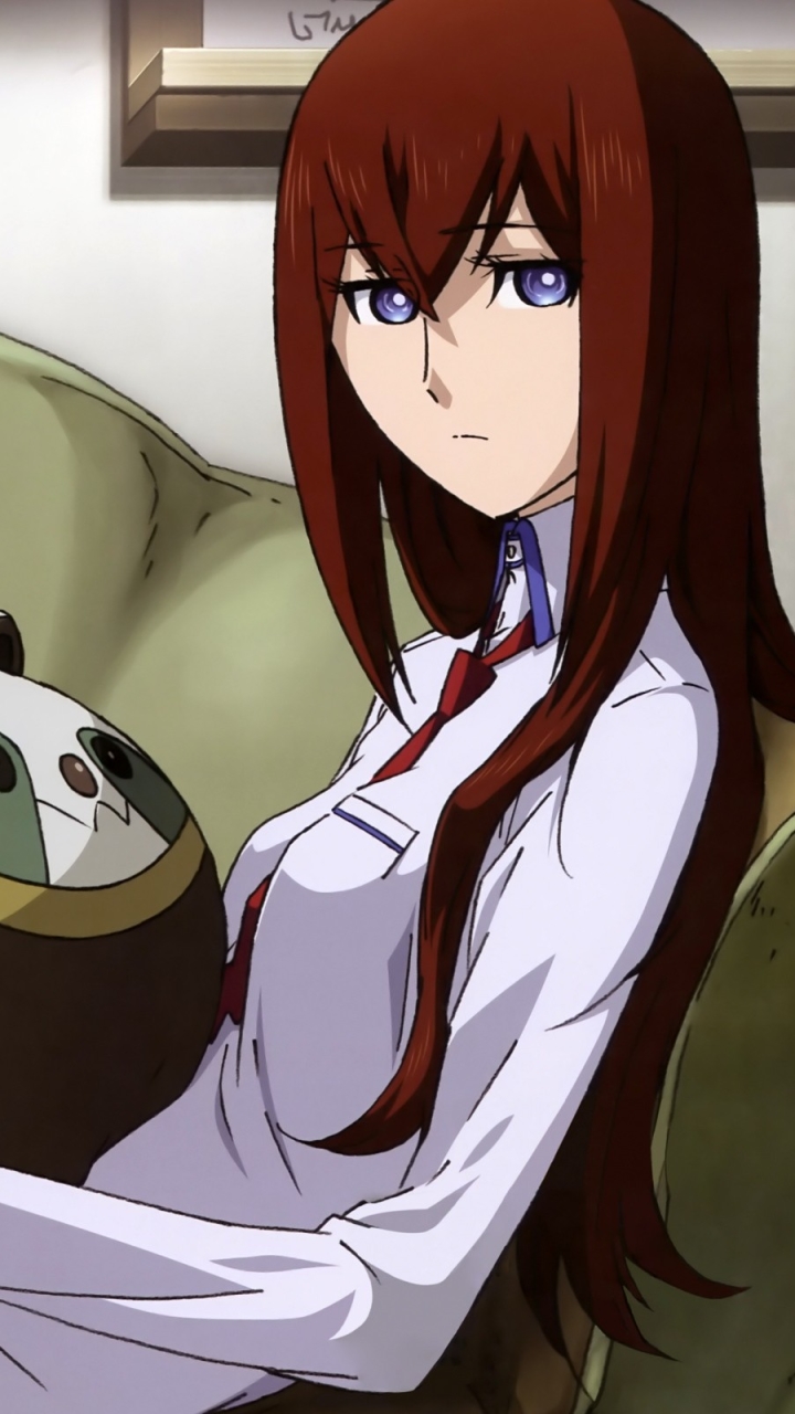 Téléchargez des papiers peints mobile Animé, Steins Gate, Kurisu Makise gratuitement.