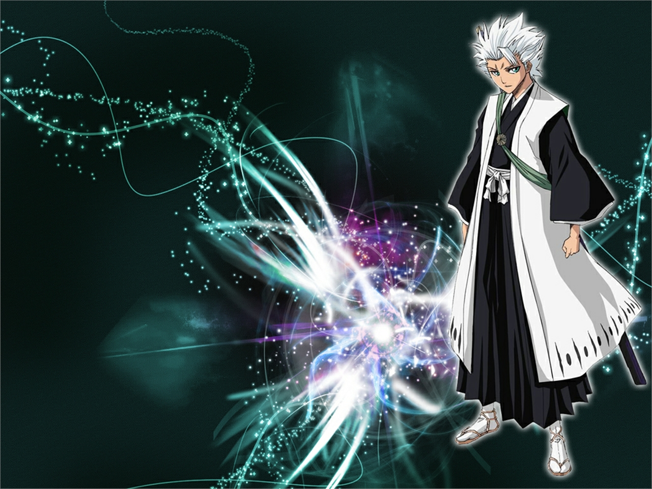 Handy-Wallpaper Bleach, Animes, Tōshirō Hitsugaya kostenlos herunterladen.